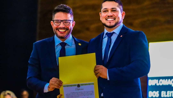 Moacir Júnior é diplomado vereador pelo Tribunal Regional Eleitoral do Acre