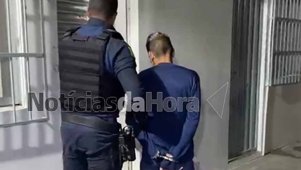 Força Tática captura foragido por tráfico de drogas no bairro Eldorado, em Rio Branco