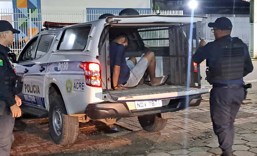 Força Tática impede ataque de facção criminosa em Rio Branco e apreende armas de fogo