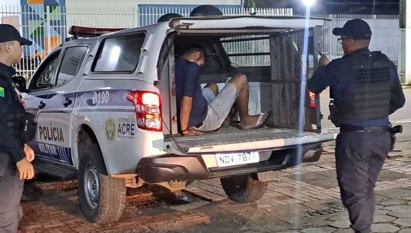 Força Tática impede ataque de facção criminosa em Rio Branco e apreende armas de fogo
