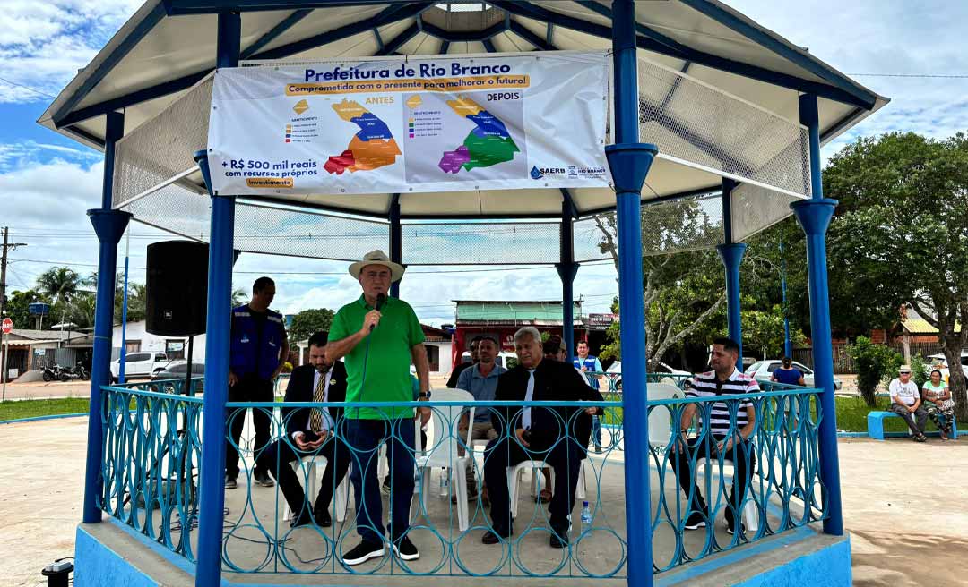 Bocalom entrega melhorias no sistema de abastecimento de água no bairro Calafate; investimento foi de mais de R$ 500 mil