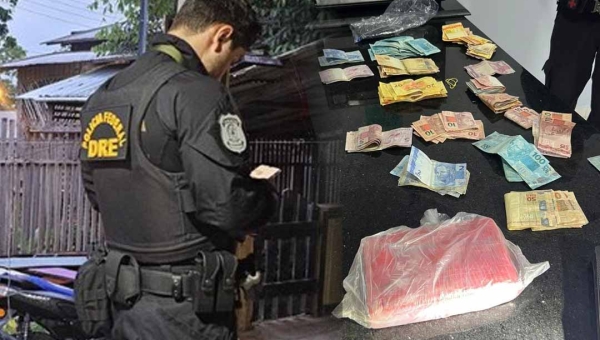 Polícia Federal faz operação contra o tráfico de drogas em Cruzeiro do Sul