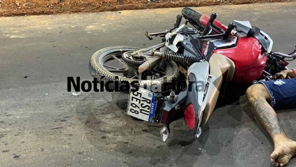 Motociclista morre após furar blitz e colidir contra estrutura do elevado da Dias Martins