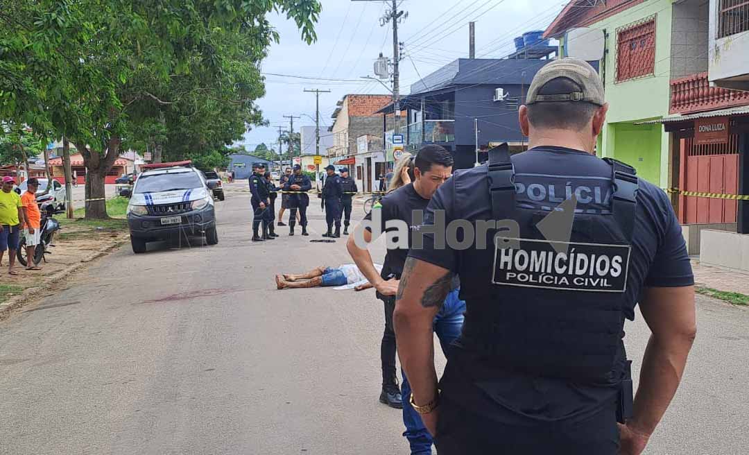 Discussão termina em homicídio no Segundo Distrito de Rio Branco; vítima foi morta com pelo menos cinco tiros