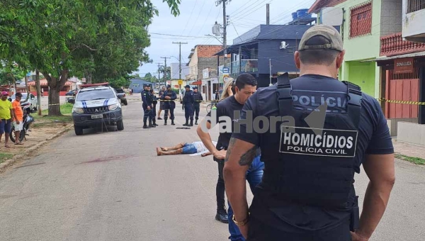 Discussão termina em homicídio no Segundo Distrito de Rio Branco; vítima foi morta com pelo menos cinco tiros