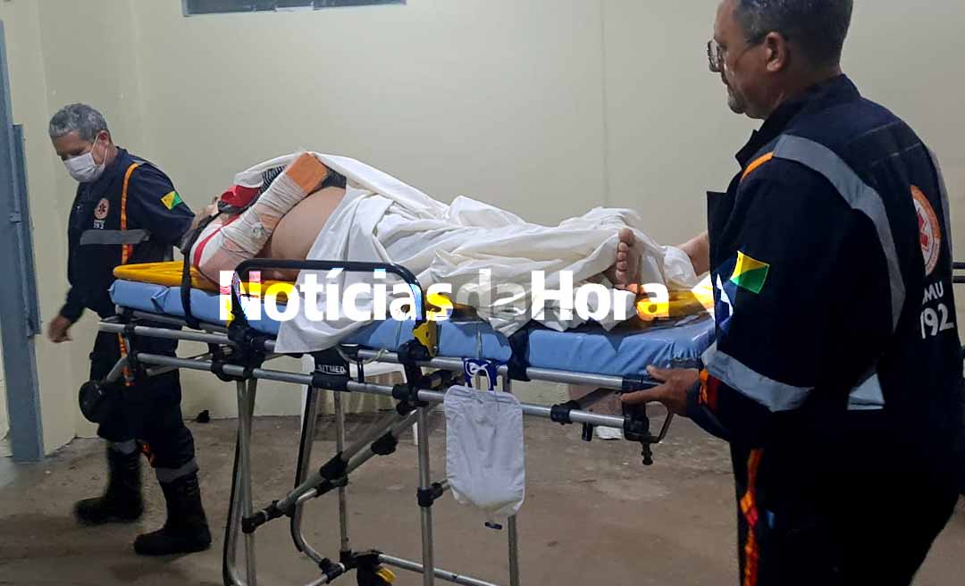 Agricultor é atacado por vaca e sofre ferimentos graves no interior do Acre; vítima foi pisoteada pelo animal