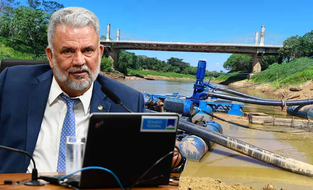 Petecão anuncia pagamento de mais R$ 2,8 milhões para reforçar abastecimento de água em Rio Branco