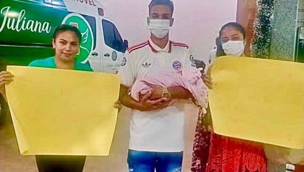 Após 2 meses de internação, bebê Cecília Vitória vai para casa e é acolhida pela família