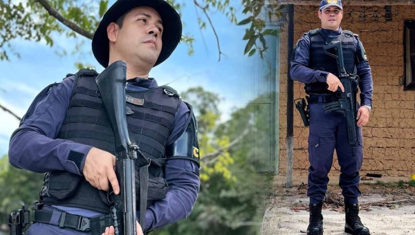 Conheça o capitão Santos, novo comandante da Polícia Militar, em Boca do Acre