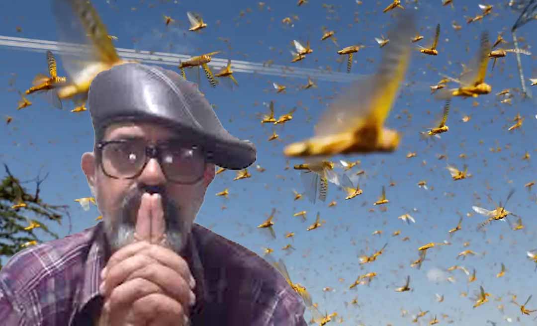 Vidente diz que Acre não terá grandes alagações em 2025, mas prevê “nuvem de gafanhotos que vai devastar a agricultura”