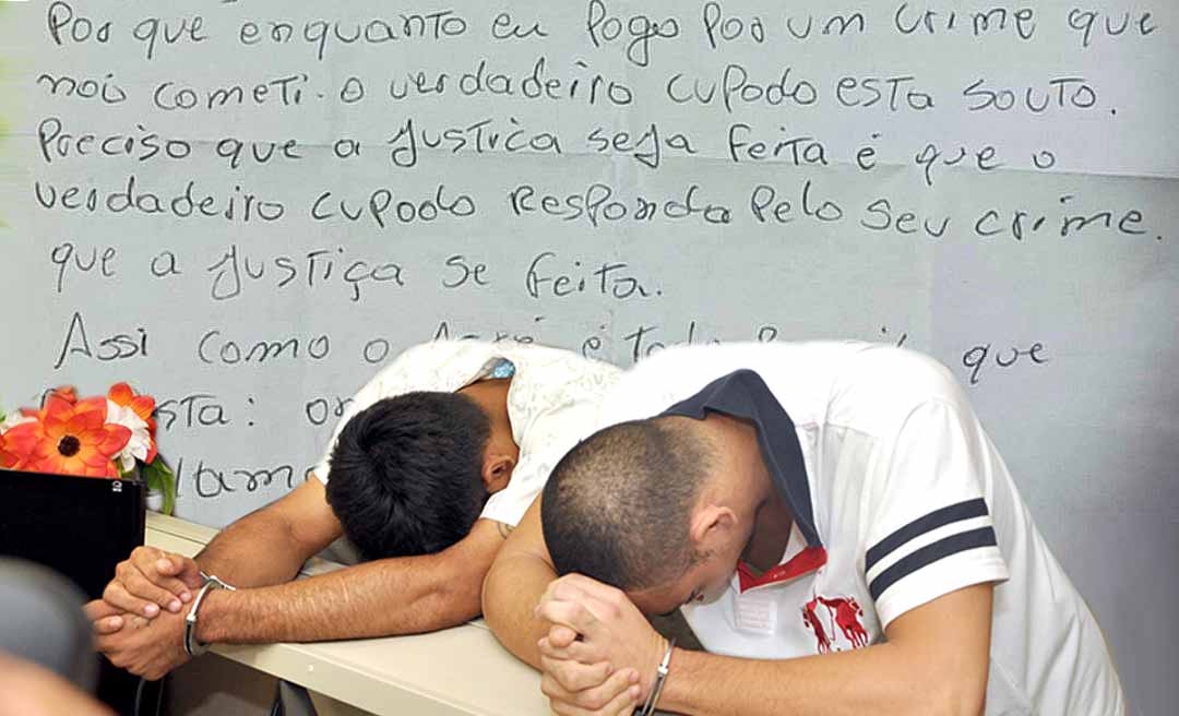 Caso Fabrício: Após 12 anos, preso escreve carta clamando por justiça e alega inocência: “Fui usado como "bode expiatório”