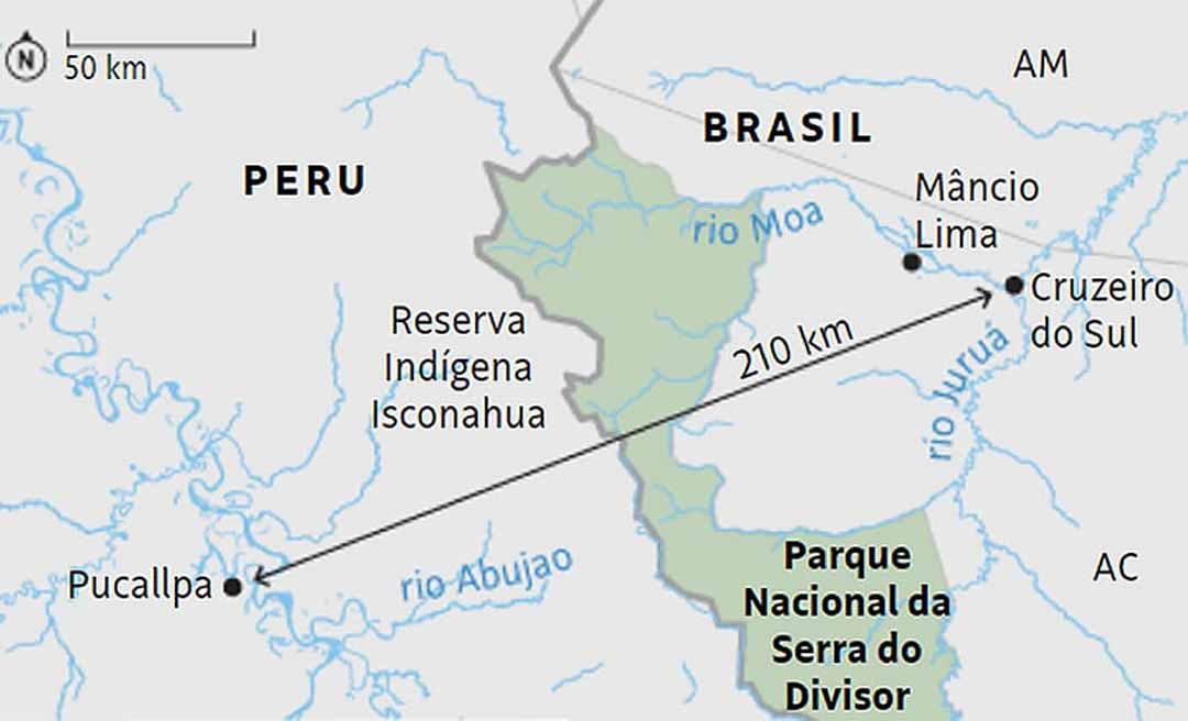 Estudo peruano aponta que estrada Cruzeiro do Sul/Pulcallpa coloca o Acre frente a frente com região produtora de cocaína