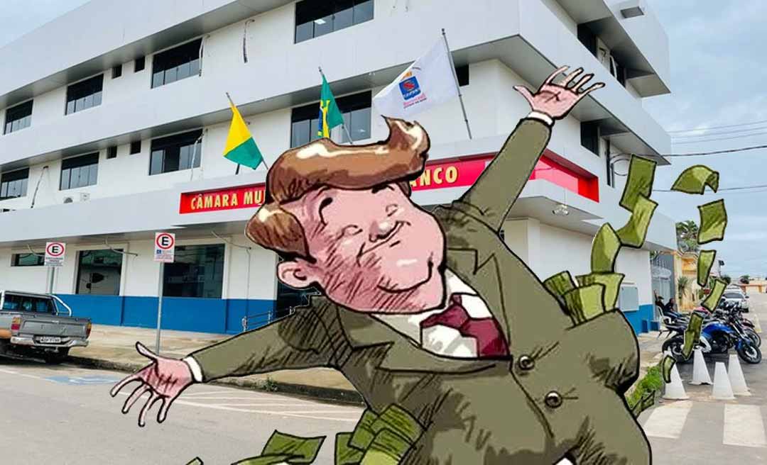 Acre tem 10 vereadores milionários entre os 252 eleitos em 2024; Brasiléia lidera a lista com três parlamentares endinheirados