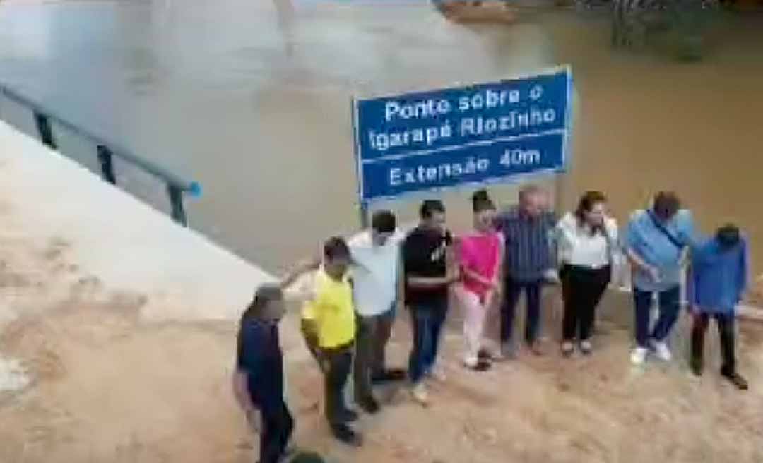 A partir de emenda de Mara Rocha, produtores do Ramal do Cumarú são beneficiados com ponte de concreto