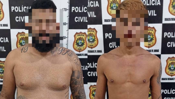 Polícia Civil prende dupla por furto qualificado e receptação em Rodrigues Alves
