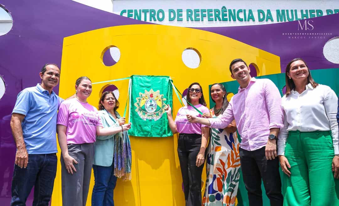 Cruzeiro do Sul é primeira cidade do Norte a ganhar Centro de Referência da Mulher Brasileira, em solenidade com presença de ministra e vice-governadora