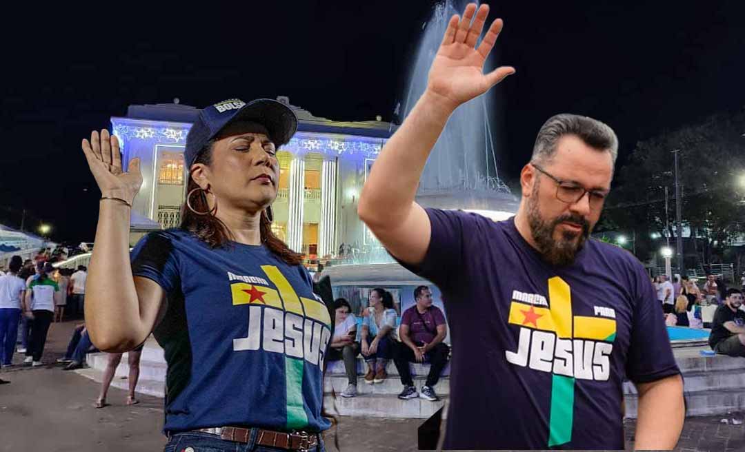 Em guerra fria e santa pelo Palácio, Alan e Mailza celebram o Dia do Evangélico nas redes