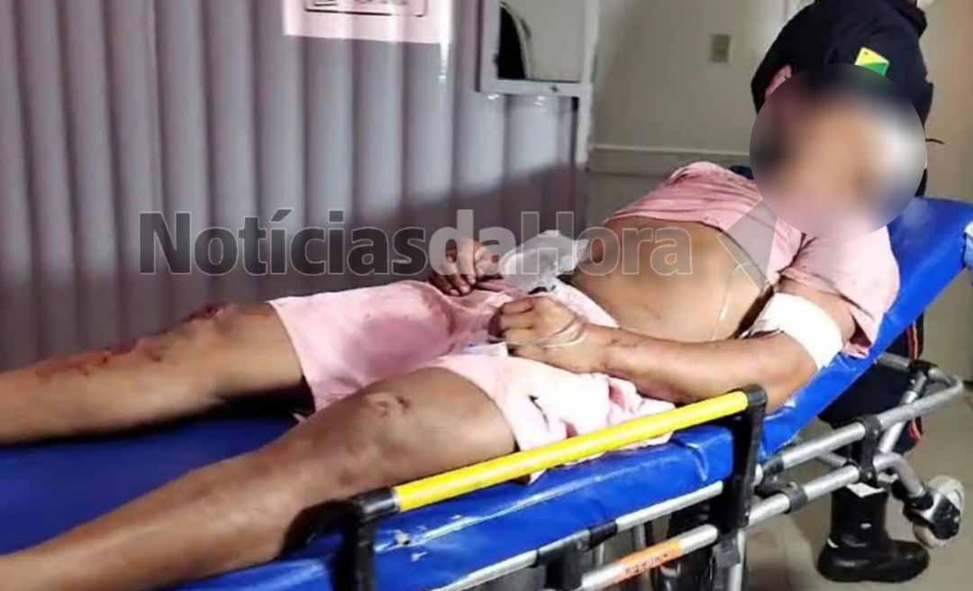 Homem é agredido por engano ao sair de bar no bairro Santa Helena, em Rio Branco
