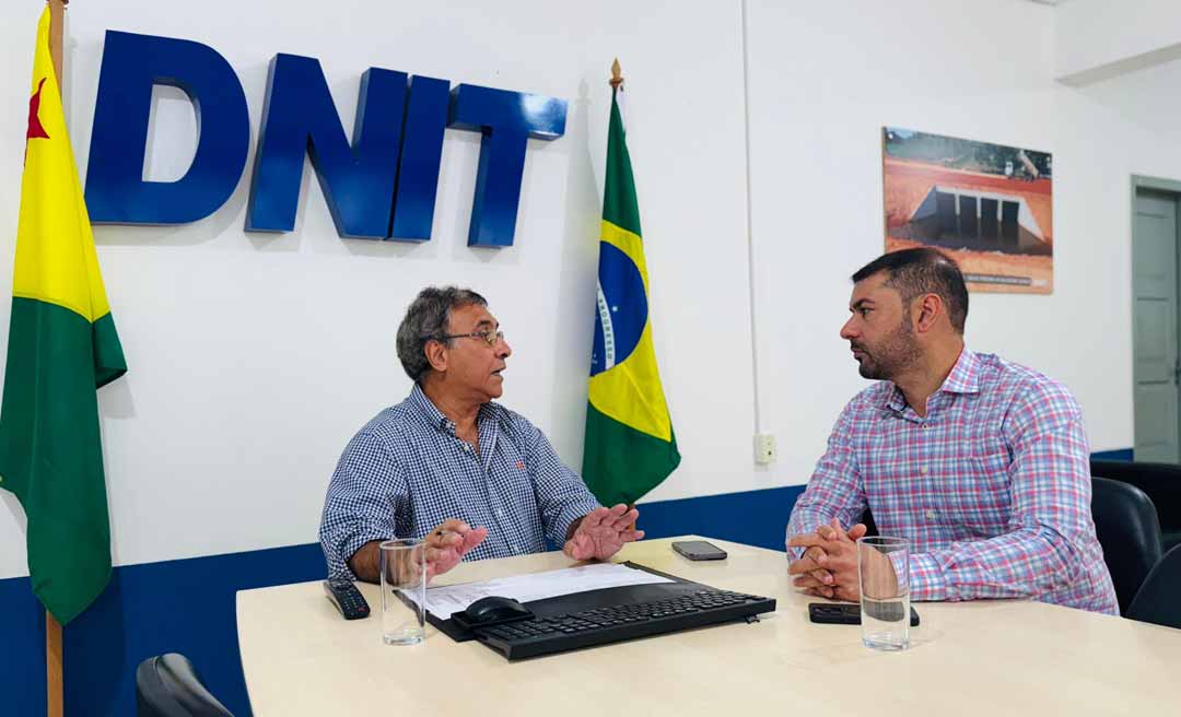 Nicolau Júnior vai ao DNIT em busca de melhores condições para a Balsa que está operando na BR364