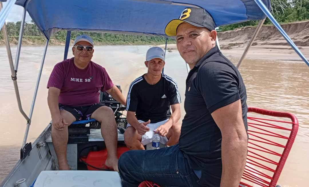 Paulo Ximenes se reúne com mais de 300 pescadores na Comunidade São Jorge, em Sena Madureira