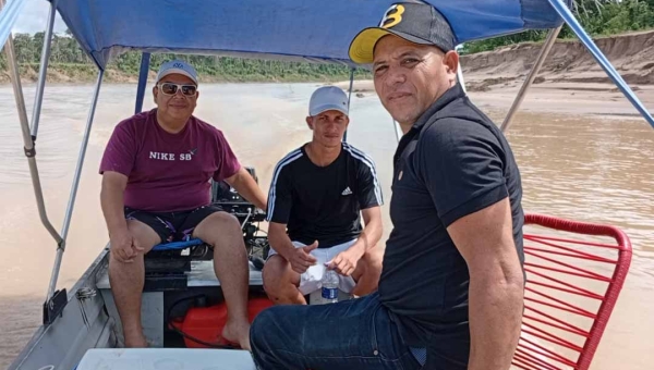 Paulo Ximenes se reúne com mais de 300 pescadores na Comunidade São Jorge, em Sena Madureira