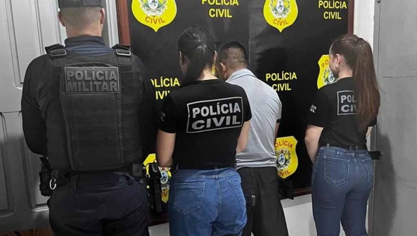 Polícia prende homem acusado de estuprar a própria filha em Marechal Thaumaturgo