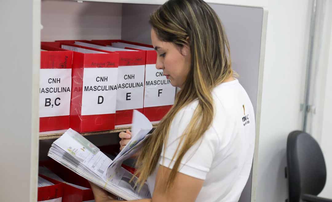 Mais de cinco mil carteiras de habilitação válidas aguardam retirada no Detran