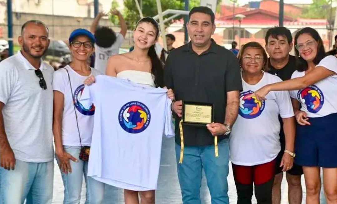 Samir Bestene prestigia torneio de voleibol no Bela Vista; evento foi realizado através de emenda do parlamentar