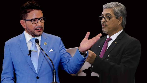 Gladson se irrita com discurso de Edvaldo e diz: ‘quem pensar que eu vou ser afastado pode apostar, e aposte alto’