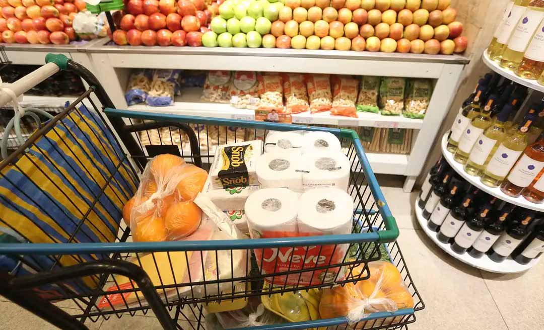 Custo da cesta básica em Rio Branco sobe 8,13% em três meses, impactando famílias de baixa renda