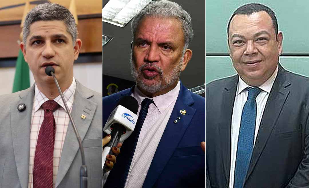 Calegário parabeniza Petecão e Paulo Ximenes por chegada do barco do INSS ao Acre para atender ribeirinhos