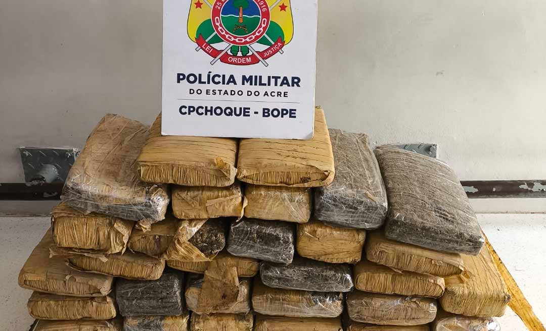 Militares do Bope apreendem quase 30 quilos de entorpecentes no Panorama