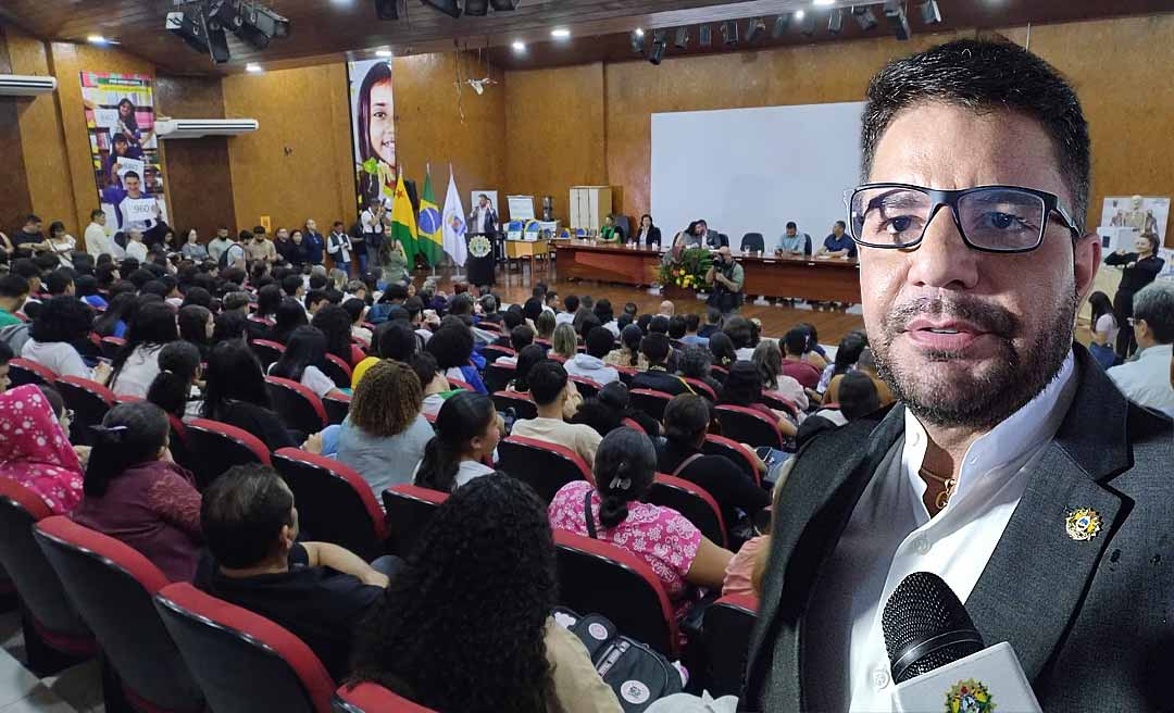 Solenidade na Armando Nogueira com a presença de Gladson marca início das aulas para 120 mil alunos do Estado