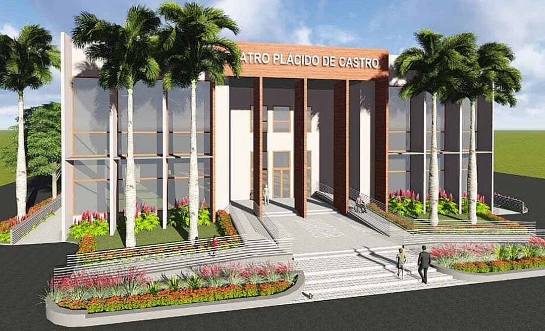 Governo do Acre pleiteia e tem liberação de R$ 1,7 milhão para reformas do Teatrão e da Biblioteca da Floresta