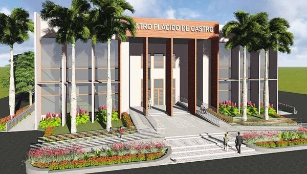 Governo do Acre pleiteia e tem liberação de R$ 1,7 milhão para reformas do Teatrão e da Biblioteca da Floresta