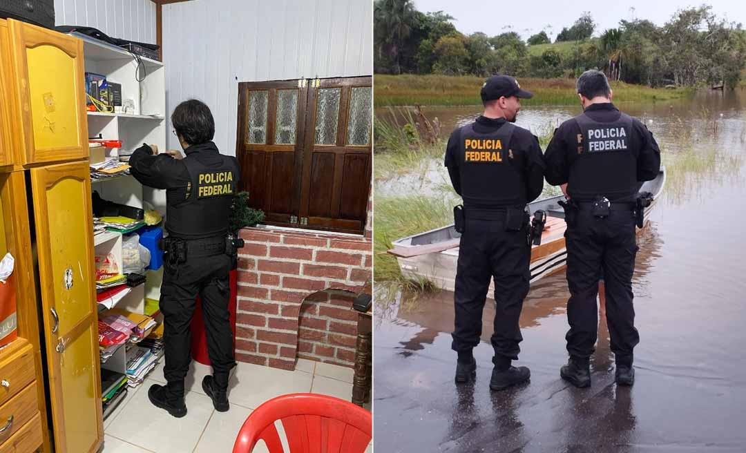 PF realiza operação contra desvio de recursos públicos e lavagem de dinheiro em Rodrigues Alves