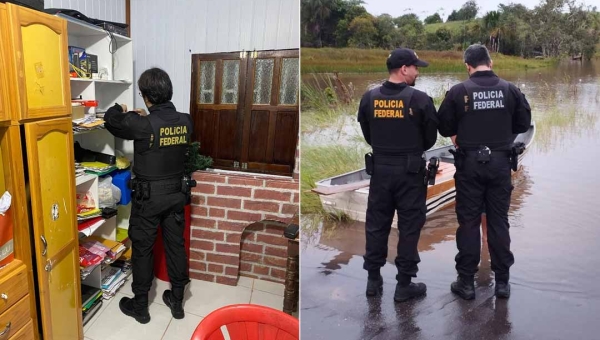 PF realiza operação contra desvio de recursos públicos e lavagem de dinheiro em Rodrigues Alves