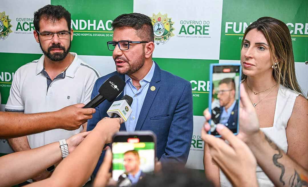 Com investimentos de meio milhão, Gladson entrega reforma do centro cirúrgico da Fundhacre