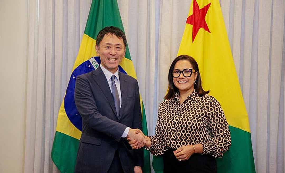 Vice-governadora Mailza Assis recepciona cônsul-geral do Japão e garante parcerias para intercâmbio comercial e ambiental
