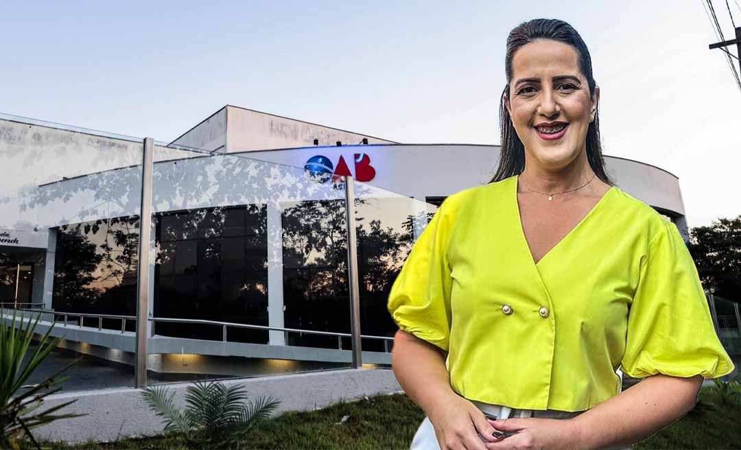 OAB sai em defesa de Kellen Nunes, mulher de Bocalom, e considera que ela sofre ataques rasteiros após nomeação