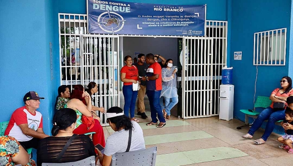 Uraps de Rio Branco funcionam em horário estendido para intensificar o combate à dengue e arboviroses