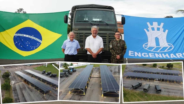 Energia renovável transforma o 7º BEC: Petecão investe em projeto inovador de sustentabilidade no Acre