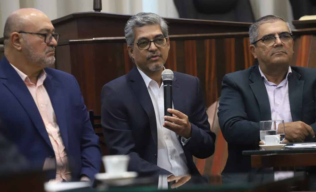 Durante reunião da Câmara Técnica do Comércio Exterior, Edvaldo diz que ferrovia interoceânica voltará ao mapa da rota do Pacífico