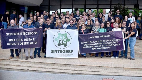 Carreiras de Estado, gestores e técnicos reivindicam reposição inflacionária ao governo do Acre