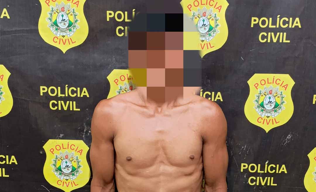 Suspeito de violência doméstica, com seis passagens pela polícia, é preso pela PCAC em Tarauacá