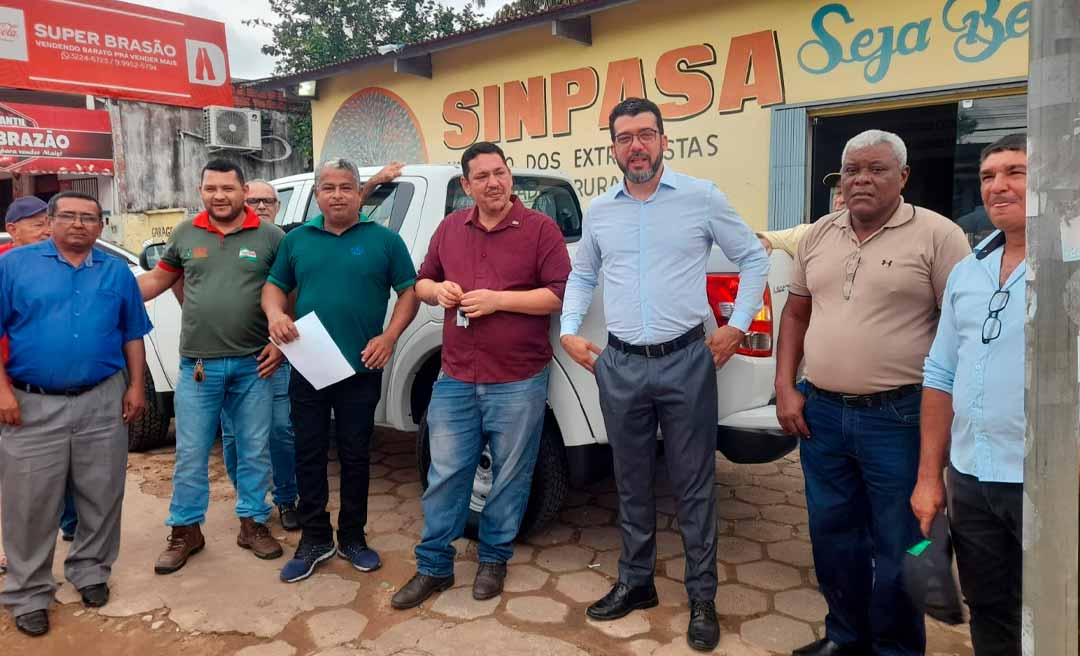 Sinpasa agora tem caminhonete para fortalecer a luta no município de Rio Branco