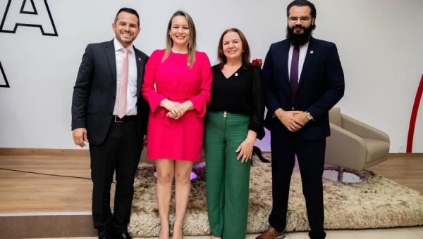 OAB/AC inicia programação do Mês da Mulher Advogada com transmissão simbólica da presidência