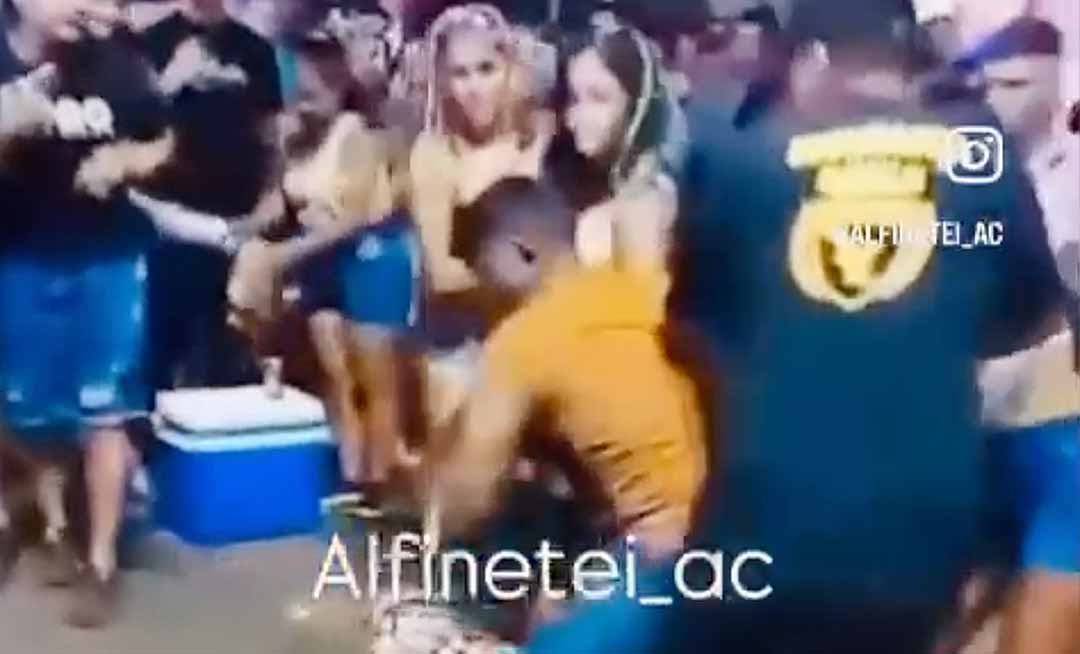 Puxões de cabelo e agressões entre mulheres marcam terceira noite de Carnaval em Brasiléia