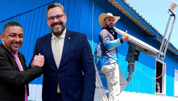 Com indicação de Alan Rick, escolas de Porto Walter ganham pontos de Wi-Fi