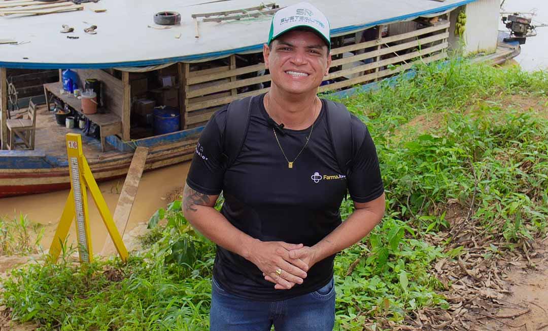 Deputado Pablo Bregense lança a ação "Saúde Itinerante do Tio Pablo", que levará atendimentos médicos às comunidades ribeirinhas de Sena Madureira